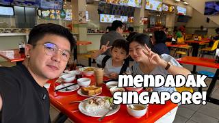 COBAIN NEWTON HAWKER CENTER, OBAT BUAT YANG KANGEN SINGAPORE | MAIN SIMULATOR PADEL DI PIK