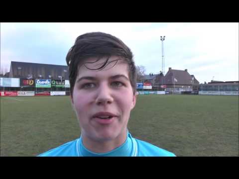 Isabelle Iliano na Dames VK Egem - KAA Gent Ladies op 28.01.2017