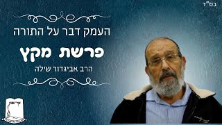העמק דבר על התורה | פרשת מקץ | הרב אביגדור שילה (ישיבת אור עציון) - התמונה מוצגת ישירות מתוך אתר האינטרנט יוטיוב. זכויות היוצרים בתמונה שייכות ליוצרה. קישור קרדיט למקור התוכן נמצא בתוך דף הסרטון