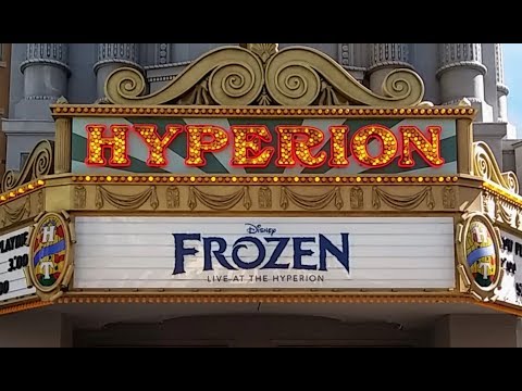 Disney California Adventure - Frozen Live at the Hyperion - October 2018