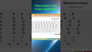 Building a Chess Game in Minutes with Grok 3 & Replit! Chess | Games | Ytshorts | Grok3 | Replit