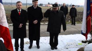 preview picture of video 'Položitev venca k spomeniku pri Žalikovi domačiji v Logarovcih'