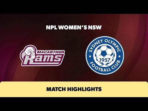 NPL Women's NSW Semi-Final Highlights – Macarthur Rams v Sydney Olympic