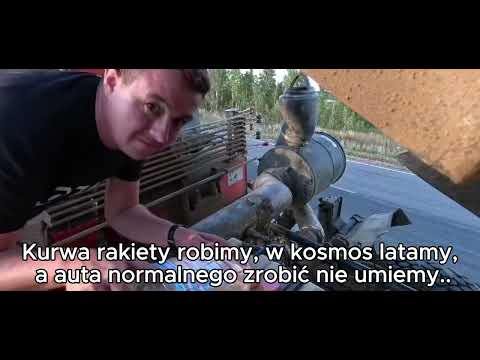 Refleksje na temat rosyjskiej motoryzacji przy naprawie Kamaza na Syberii (opis)