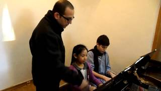 The Israeli-Chinese Piano Bridge in Jerusalem: Yaron Rosenthal with Serena Wang & Alon Kariv