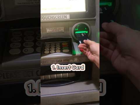 How to Withdraw cash from your card in ATM Machine | Paano mag withdraw ng pera sa ATM #atmmachine