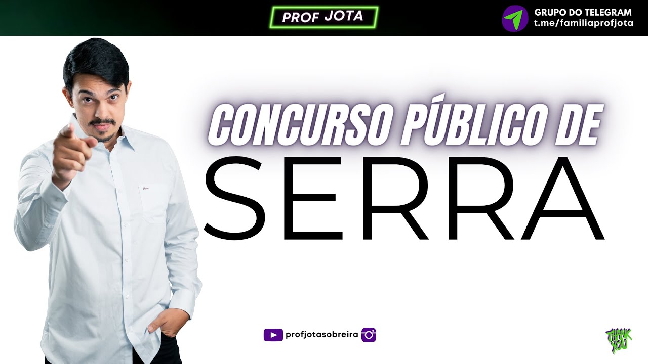 Redação Definitiva para o Concurso de Serra-ES 2024