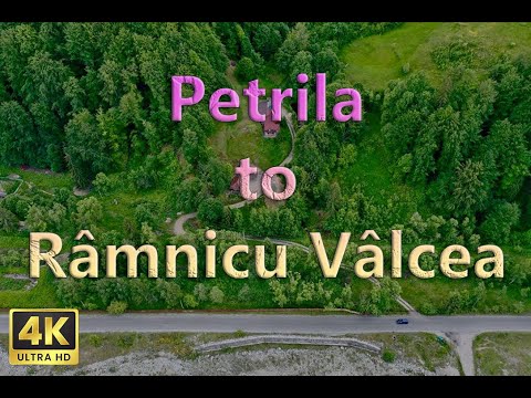[4K] Romania: DN7A - Petrila to Râmnicu Vâlcea - part 2
