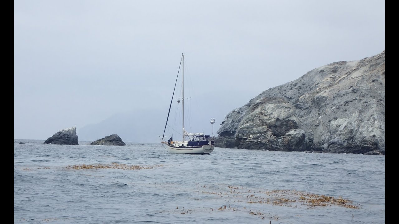 Sailing Solo to Little Harbor, Catalina Island  (August 2018) - Dana 24