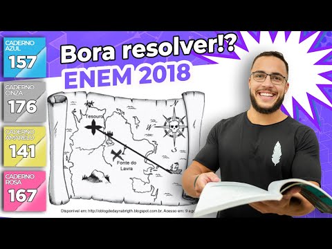 🔵 Questão 157 - Caderno Azul | Matemática Básica | MATEMÁTICA ENEM 2018