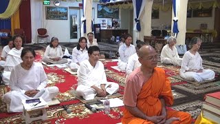 ការចម្រើនអសុភកម្មដ្ឋាន ខ្សែអាត់នេះពីរោះមានន័យណាស់ | Meditation lesson at USA Ven Phun Pheakdey