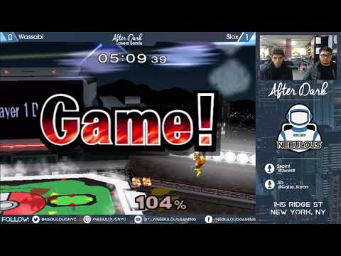Nebs After Dark #98: Singles - Losers Semis: Wassabi vs. Slox