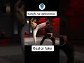KungFu Vs Taekwondo