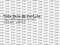1. Toda bala es perdida - César López / Fonseca ...