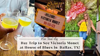 Dallas Mini Travel Vlog | Victoria Monet Jaguar Concert at House of Blues x STIRR Restaurant Brunch