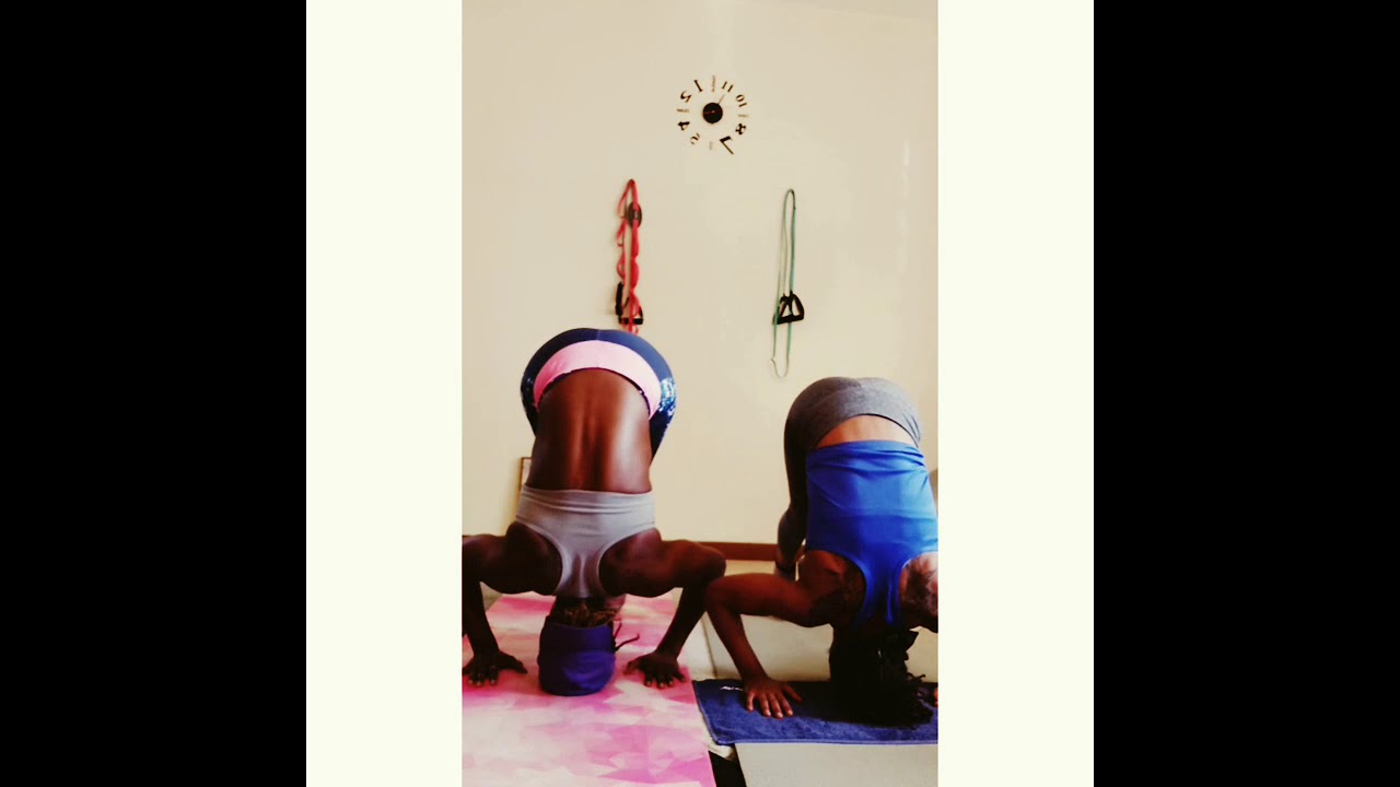 Headstand Variation Practice with @TeeFit Part 1