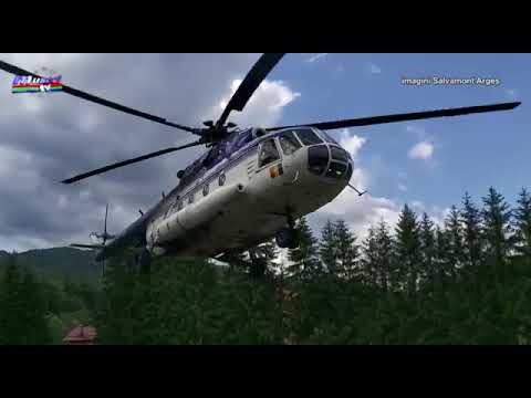 Jurnal MUSCEL TV 09.06.2021 Materiale duse cu elicopterul la Cetatea Poenari