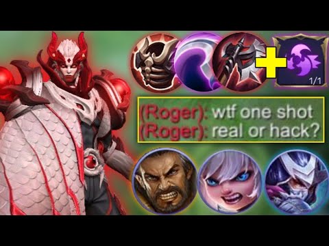 THIS BUILD WILL MAKE YOU BECOME A GODLY YU ZHONG | YU ZHONG BEST BUILD & EMBLEM SET - MLBB