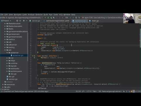 Agones Development: Moving Allocation to K8s API Extension