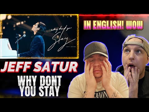 Jeff Satur - Why Don't You Stay Reaction | Heartfelt and Emotional! 💔