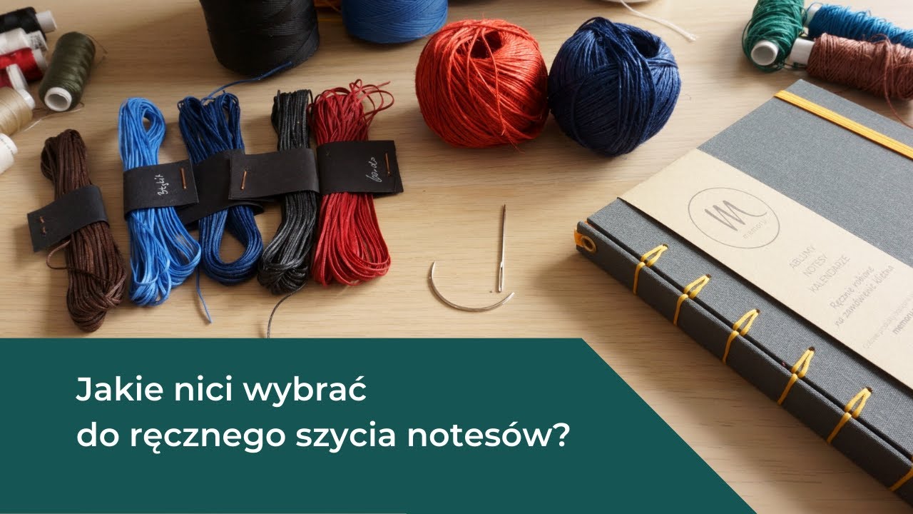 Nici do ręcznego szycia notesów