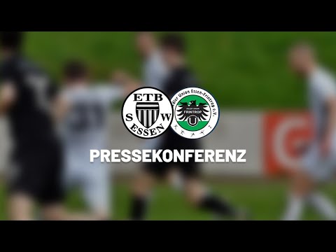 Press conference | ETB Schwarz-Weiß Essen vs. DJK Adler Union Essen | Oberliga Niederrhein 2025/26