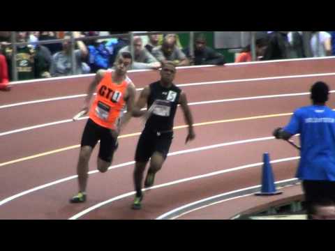 MTH Boys 4x200m Relay - EE Div 2013 NB Indoor Track Nationals