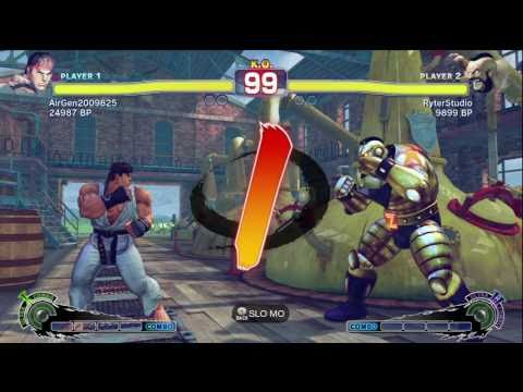 Air [Ryu] vs RyterStudio [Zangief] SSF4 Online Ranked Matches - TRUE-HD
