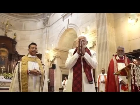 P M. Narendra Modi attended Christmas Celebration at the Cathedral Church in New Delhi (25.12.2025)