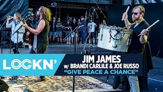 "Give Peace A Chance" | Jim James w/ special guests Brandi Carlile & Joe Russo | 8/25/17 | LOCKN'