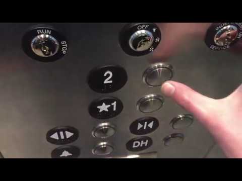 BRAND NEW! ThyssenKrupp Synergy MRL Traction Elevator @ the Parking Garage, Canad Inns, Winnipeg, MB