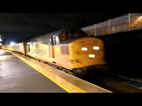 37175 & 37219 @ Ashton-Under-Lyne on 16/3/22.