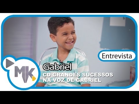 Gabriel - CD Grandes Sucessos na Voz de Gabriel - Entrevista News MK Music - (News)