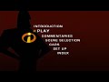 The Incredibles 2004 UK DVD Menu Walkthrough