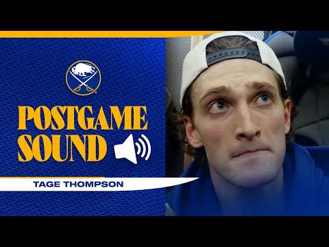 "What An Awesome Night" | Tage Thompson After Olympic Homecoming Game | Buffalo Sabres