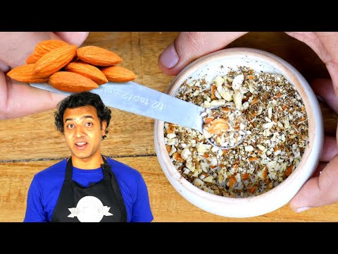 BEST way to eat ALMONDS for HAIR growth and glowing skin 🌟 RECIPES and Benefits