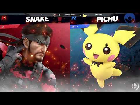 USK7 Winners Semis - M (Shulk, Snake) vs Biscuit (Pichu) - Smash Ultimate