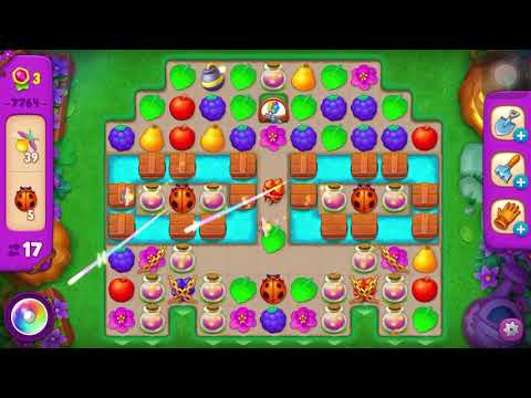 Gardenscapes Level 7764 (Super Hard Level)