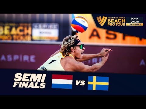 Boermans/de Groot vs. Åhman/Hellvig - Semi Final Highlights | Doha Finals 2024 #BeachProTour