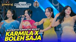 Download lagu ALL ARTIS - KARMILA X BOLEH SAJA - SIMPATIK MUSIC - NAHKODA NGERANG TRIMULYO JUWANA - KLK AUDIO mp3