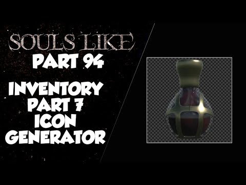 Souls Like Tutorial Part 94 | Inventory Part 7 Icon Generator | Unreal Engine 5