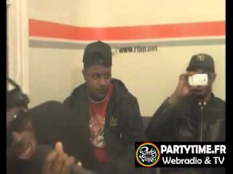 Kalash, Lieutenant et Valley @ Party Time Reggae Dancehall WebTv Show - 12 FEV 2012