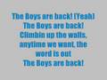 The Boys Are Back-High School Musical 3(HQ/lyrics ...