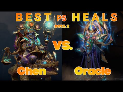 DOTA 2 Best P5 Heals - Oracle vs Chen