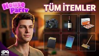 Tanıtım ve Bütün itemlerin yerleri(2022) | House Party #1