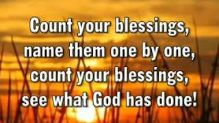 count your blessings beautiful English status hymn