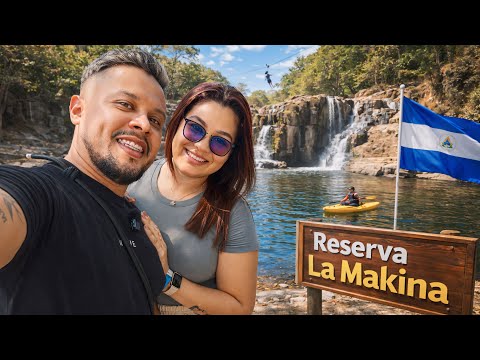 ¡EL MEJOR LUGAR DE CARAZO! 🇳🇮 Visitamos Reserva La Mákina (Diriamba) 🔥