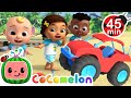 ️Awesome Adventure Vehicles ️ CoComelon Moonbug Kids Toys Songs For Kids