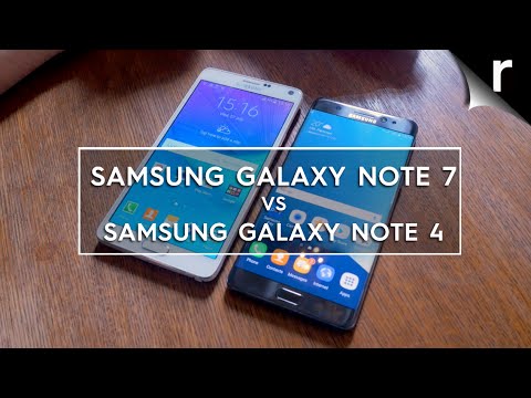 Samsung Galaxy Note 7 vs Note 4: What's changed?