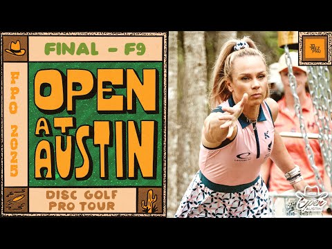 2025 MVP's Open at Austin | FPO FINALF9 | Handley, Lätt, Mandujano, Allen | Jomez Disc Golf